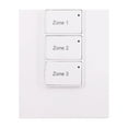 thumbnail image 1 of GreenGate GDS-3TLB-W Keeper Digital Keypad Switch, 3-Button, White, 1 of 3