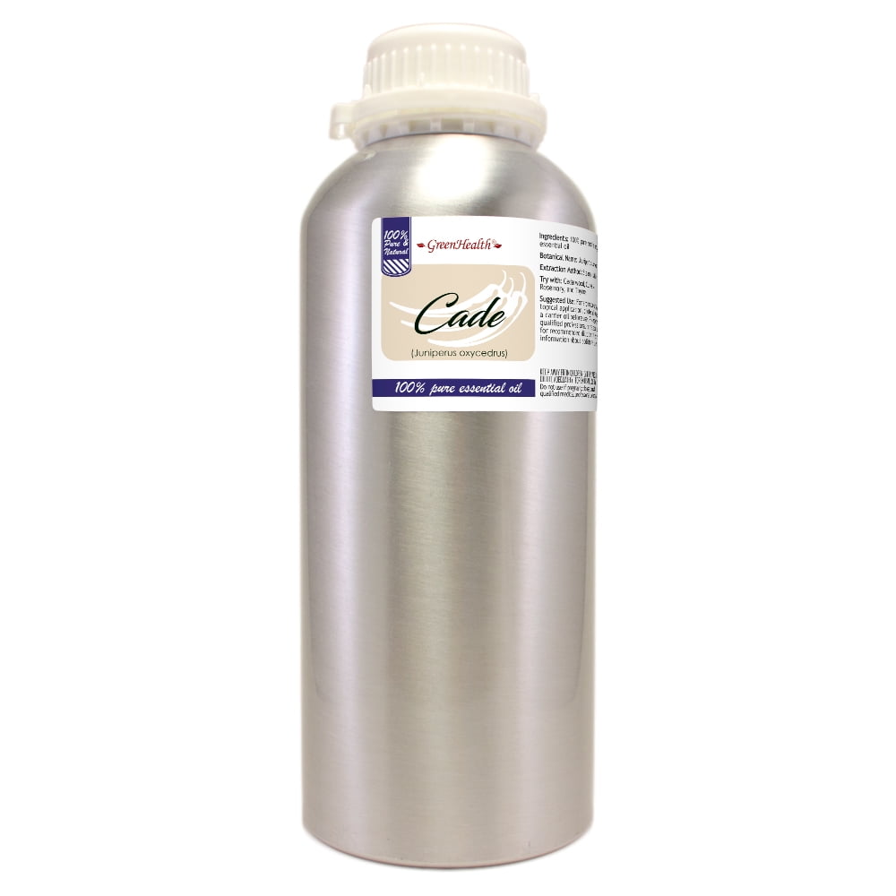 GreenHealth Cade Essential Oil 32 fl oz Aluminum Bottle with Locking Cap