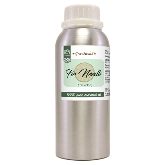 GreenHealth Fir Needle Essential Oil 8 fl oz (237 ml) Aluminum Bottle w/Plug Cap 100% Pure