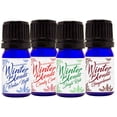 thumbnail image 1 of GreenHealth - Holiday Season Synergy Blends - Winter Blends Set- 5 ml (1/6 fl oz) - Sleigh Ride, Winter Nights, Ginger Bread, & Candy Cane - 100% Pure,Undiluted, Therapeutic Grade, Aromatherapy, 1 of 5