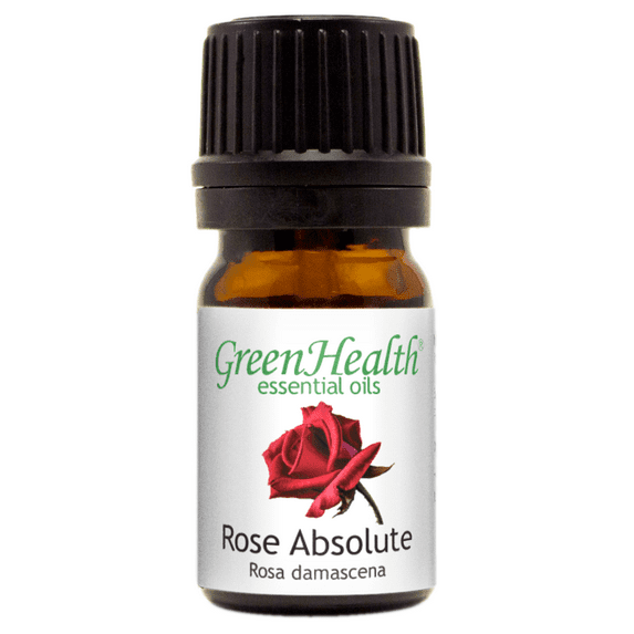GreenHealth - Rose Absolute Essential Oil | 100% Pure, Undiluted, Natural Aromatherapy - 5 ml - Morocco Rose Oil