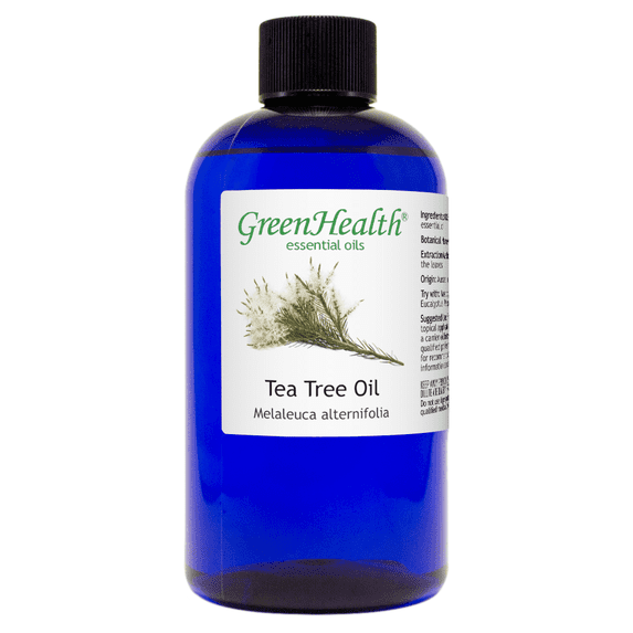 GreenHealth - Tea Tree Essential Oil 100% Pure - 8 fl oz