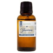 GreenHealth Yarrow Essential Oil   1 fl oz | Amber Glass Euro Dropper | for DIY Roll-On Perfumes, Facial Masks & Potpourri Blends