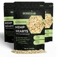thumbnail image 1 of GreenIVe Organically Grown Hemp Hearts Hulled Hemp Plant Based Protein Packed Vegan Omegas (3 Pound), 1 of 8