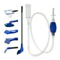 thumbnail image 1 of GreenJoy Fish Tank Cleaner Aquarium Cleaning Tools Kit, Fish Net Siphon Vacuum Gravel  Algae 2 Piece, 1 of 7