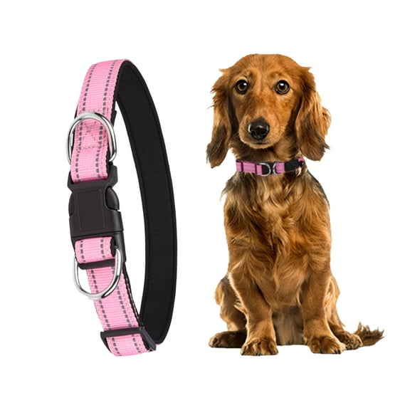 GreenJoy Reflective Dog Collars,Adjustable Pet Collars with Quick Release Buckle,Safety Choker for Dog