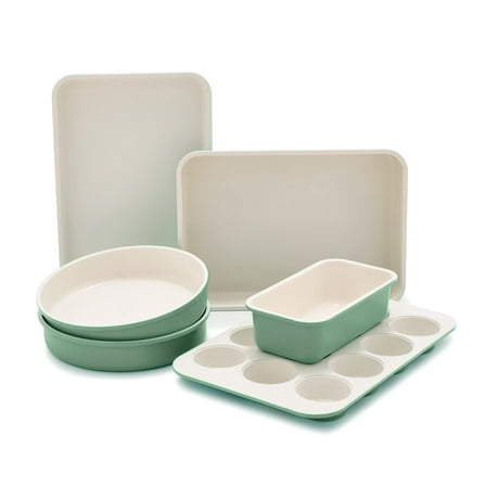 GreenLife 6-Piece Baking Set, Sage