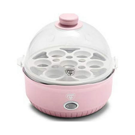 GreenLife - 7-Egg Electric Egg Cooker - Pink