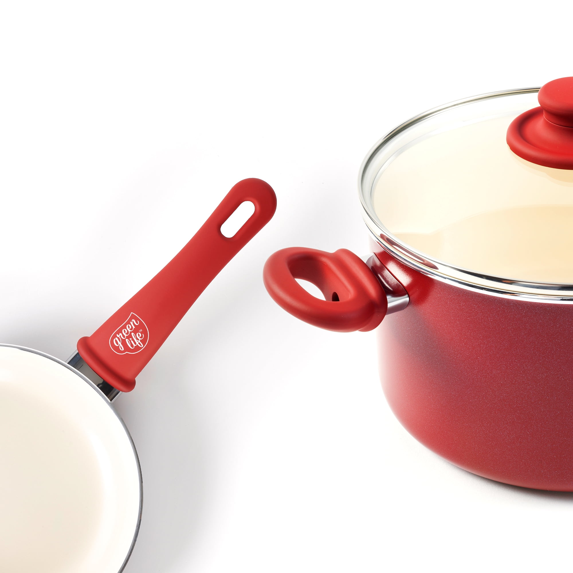 GreenLife Ceramic 3 Quart NonStick Sauce Pan