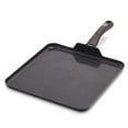 GreenLife Diamond Ceramic Nonstick 11" Griddle, Black