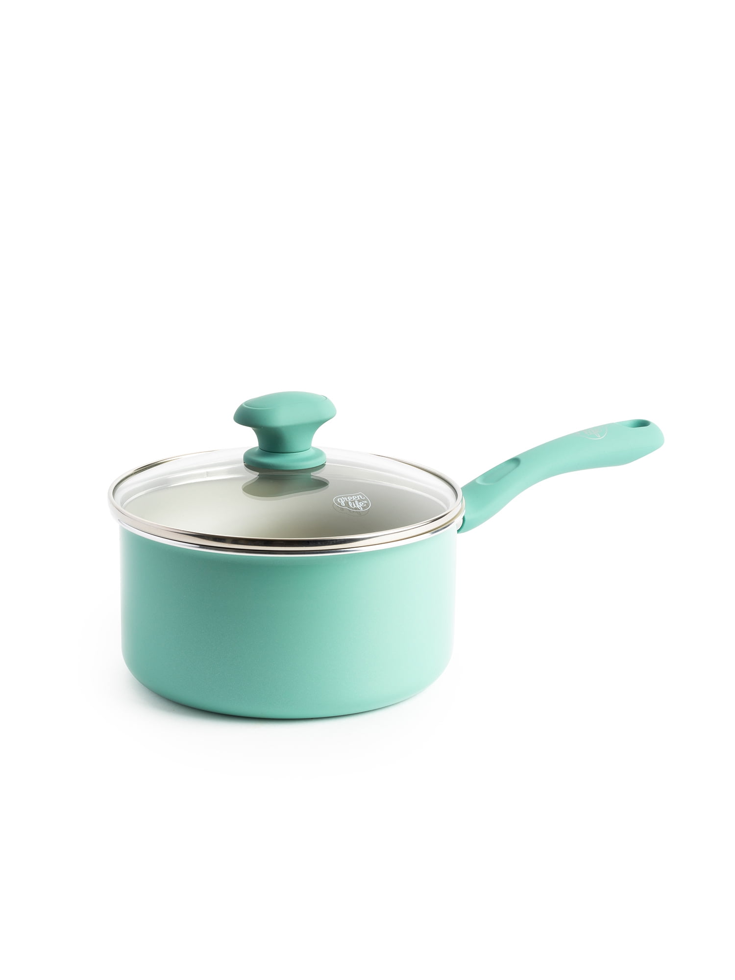GreenLife Diamond Ceramic Non-Stick Open Frying Pan Set - Turquoise, 2 pc -  Kroger