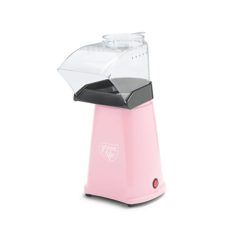 GreenLife Electric Popcorn Maker, Hot Air Popper, Pink