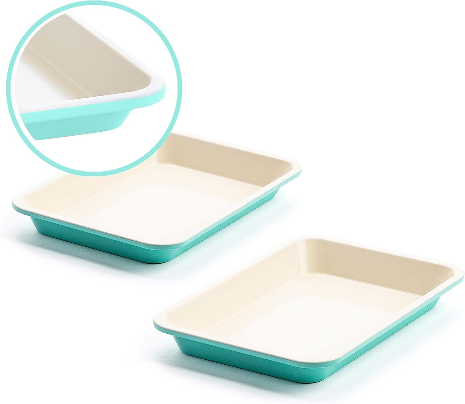 GreenLife Healthy Ceramic Nonstick, 13" x 9" Quarter Cookie Sheet