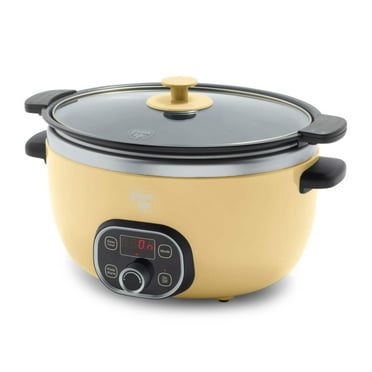 GreenLife Healthy Duo Slow Cooker | Butter Yellow