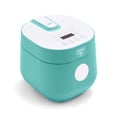 thumbnail image 1 of GreenLife 4 Cups Cooked, 2 Cups Uncooked Rice & Beans Cooker | Turquoise, 1 of 7