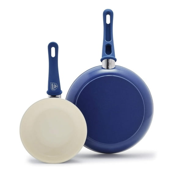 GreenLife Soft Grip Pro 2-Piece Fry Pan Set