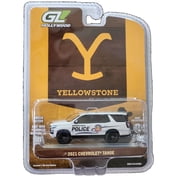 GreenLight 51672 164 2021 Chevy Tahoe The Yellowstone Broken Rock Tribal Reservation Police Limited Edition Adult Collectible