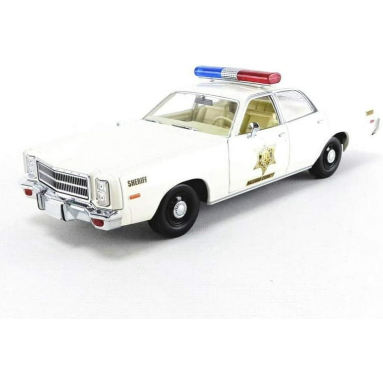 Greenlight 1/64 – Plymouth Fury 1977 The A-Team CHASE – Diecast, Vert, Neuve
