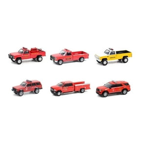 GreenLight Fire & Rescue Series 1 Set of 6 Die-Cast Vehicles 1/64 Scale