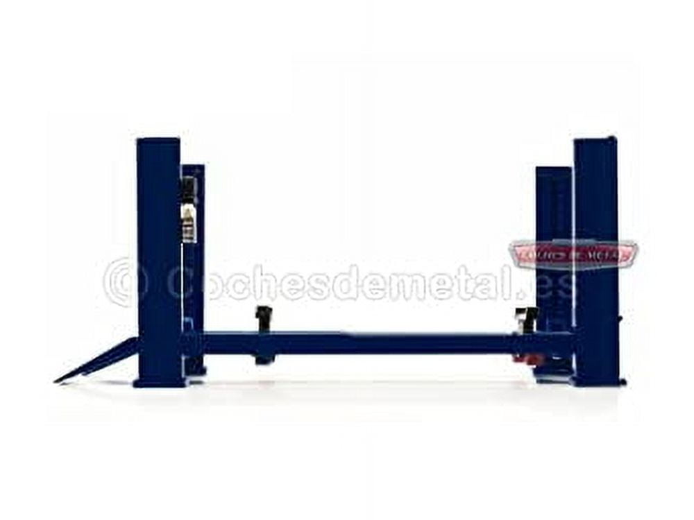 GreenLight Four-Post Lift (1:18 Scale), Blue - Walmart.com