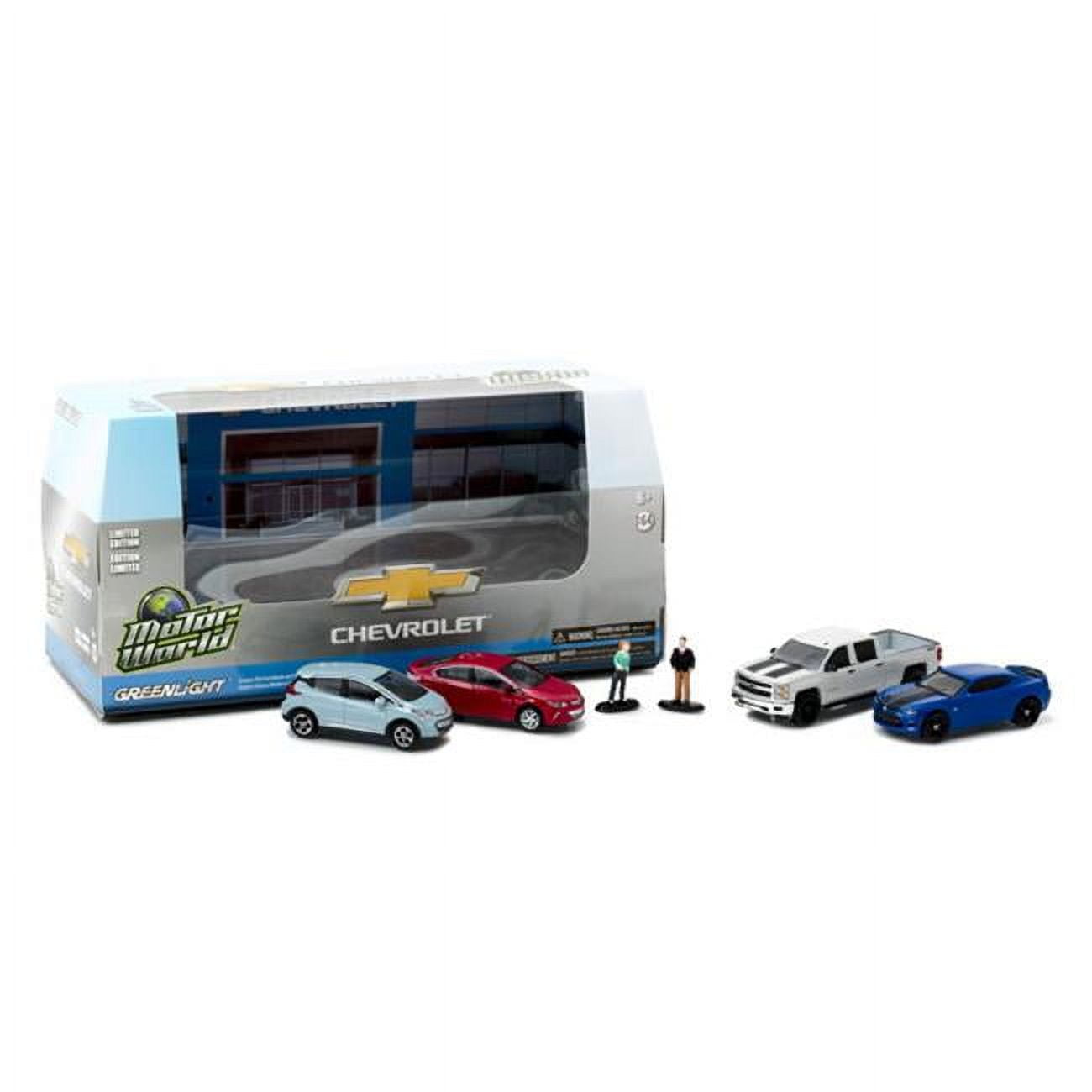 GreenLight GRE58034 Motor World Diorama Set - Modern Chevrolet