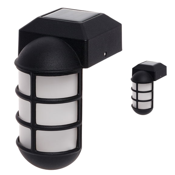 GreenLighting Marina Solar Post Cap Lights - 4x4 Post Caps S (2 Pack, Black)