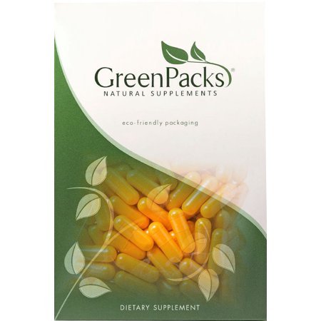 GreenPacks Turmeric Curcumin (High-Potency) Supplement, 90 capsules
