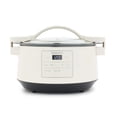 thumbnail image 1 of GreenPan 8 Quart Family Size Locking Lid Slow Cooker, Cream, 1 of 16