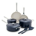 thumbnail image 1 of GreenPan Balance 10-Piece Ceramic Nonstick Cookware – Toxin-Free, Dishwasher & Oven Safe, Oxford Blue, 1 of 7