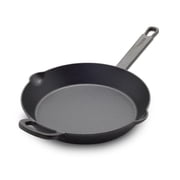 GreenPan Bobby Flay 10” Cast Iron Pre-Seasoned Skillet with Helper Handle, Heavy Duty, Black