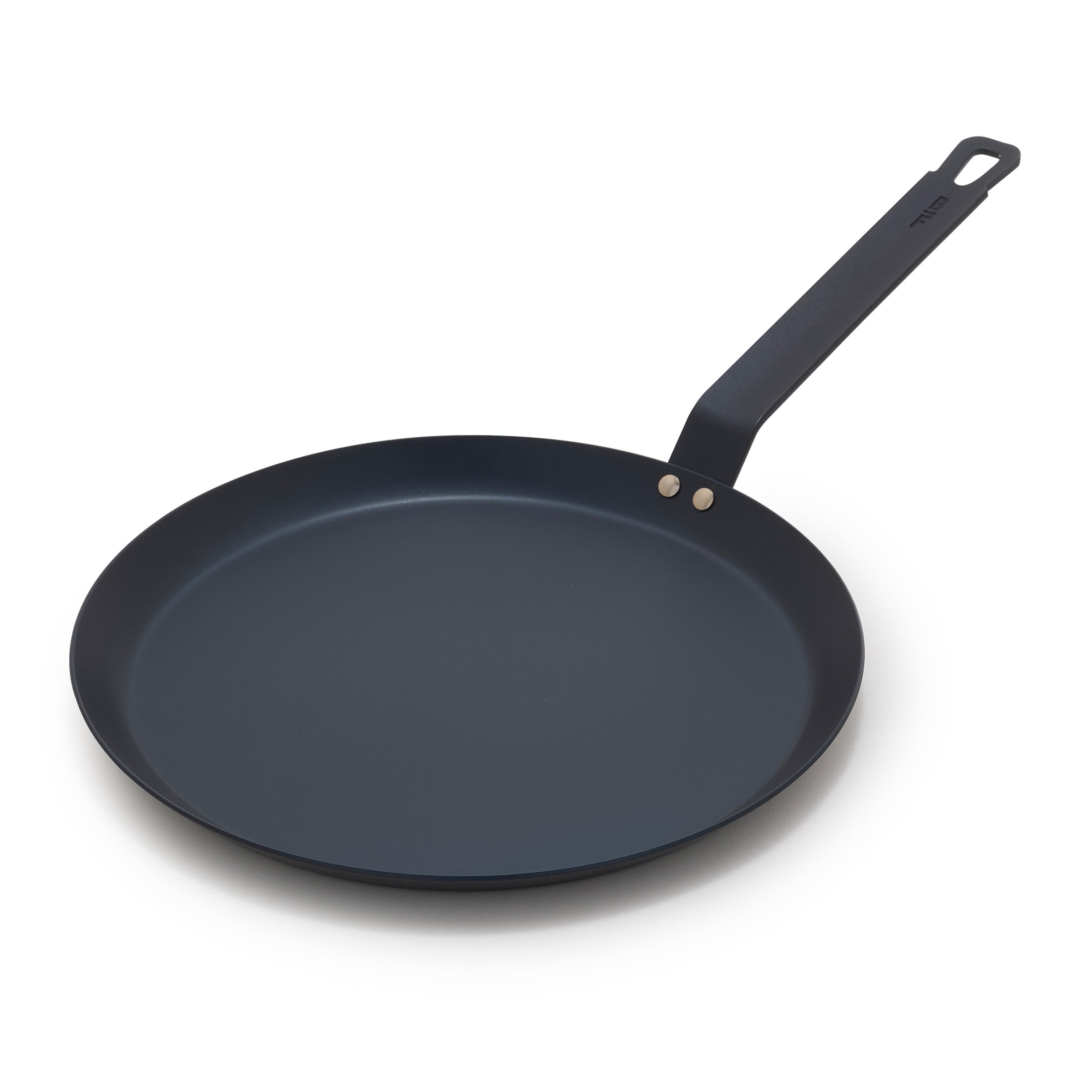 GreenPan Bobby Flay 11" Carbon Steel Crepe Pan, Pre-Seasoned, Nontoxic, Induction Compatible, Omelet Flat Griddle