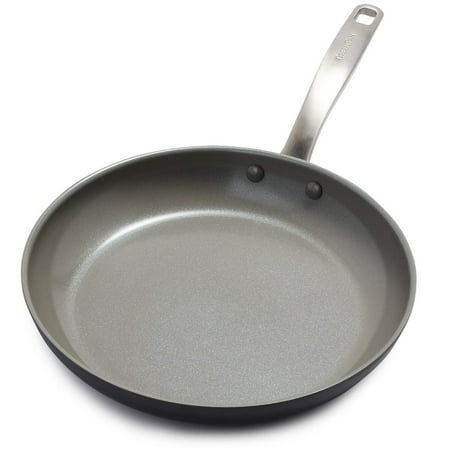 GreenPan Chatham 12" Ceramic Non-Stick Open Frypan, Grey