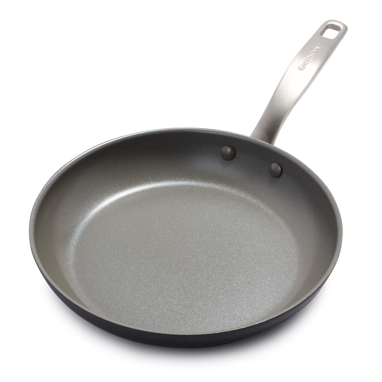 Gray 10" Aluminum Ceramic Nonstick Frying Pan