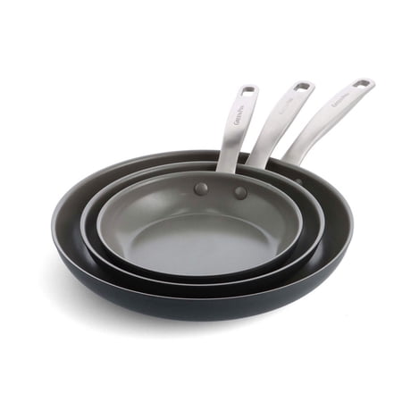 GreenPan Chatham Healthy Ceramic Nonstick 8", 9.5" and 11" Frypan Set