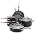 thumbnail image 1 of GreenPan Chatham ceramic Non-Stick 10Pc Cookware Set, Grey - CC000126-001, 1 of 12