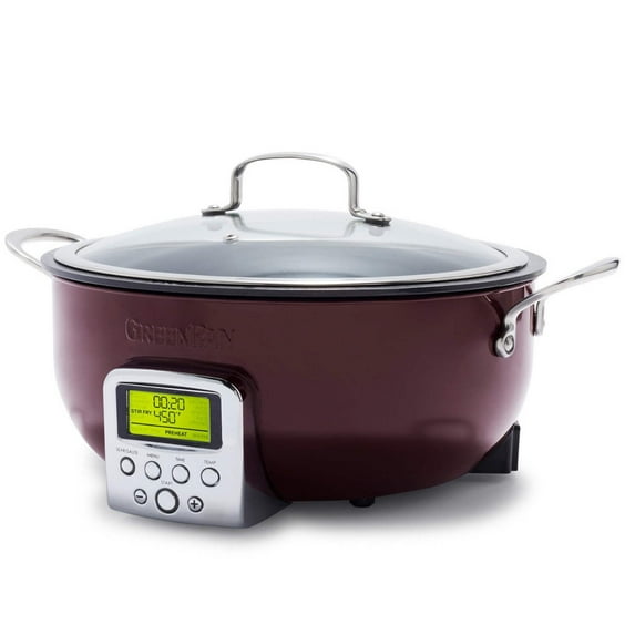 GreenPan Elite 6-Quart Essential Smart Skillet | Fantasy Fig
