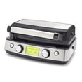 thumbnail image 1 of GreenPan Elite Ceramic Nonstick 2-Square Waffle Maker | Black, 1 of 7