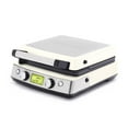 thumbnail image 1 of GreenPan Elite Ceramic Nonstick 4-Square Waffle Maker | Cloud Cream, 1 of 6