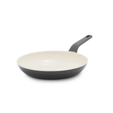 GreenPan Essence 10? Ceramic Nonstick Frypan – Oven Safe, Dishwasher Safe, Stay-Cool Handle, Gray
