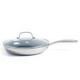 thumbnail image 1 of GreenPan Greenwich 12" Stainless Steel Frypan with Lid, 1 of 1