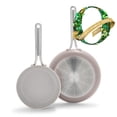 thumbnail image 1 of GreenPan Nova Ceramic Nonstick 8" and 10" Frypan Set | Clay, 1 of 5