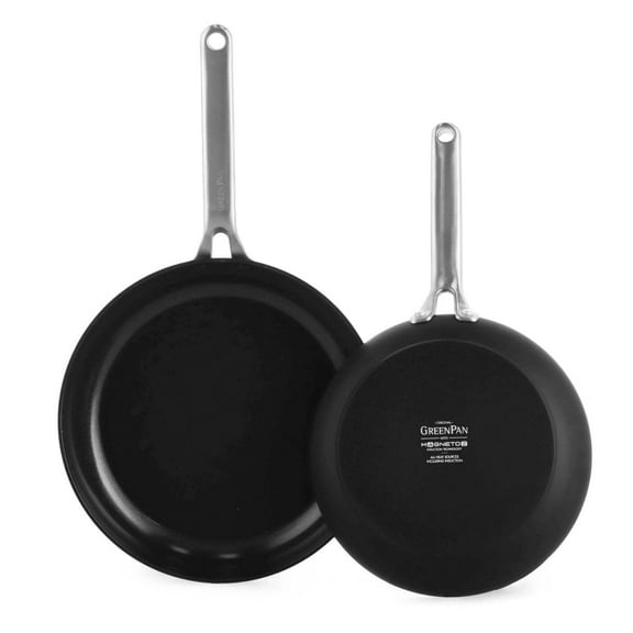 GreenPan Omega Ceramic Nonstick 9.5" and 11" Frypan Set