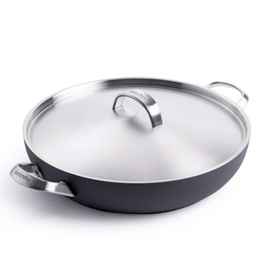GreenPan Paris Pro Healthy Ceramic Nonstick 11" Everyday Pan with Lid