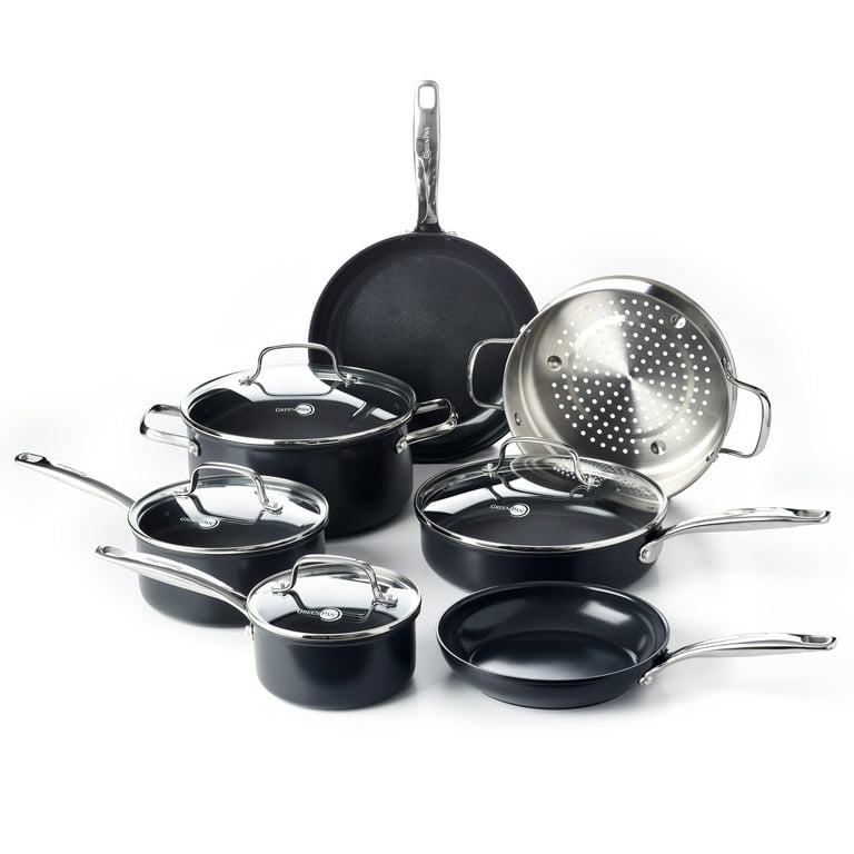 Calphalon 11pc Hard-Anodized Nonstick Dishwasher Safe Pots & Pans