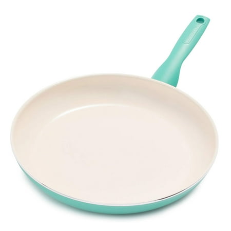 GreenPan - Rio Ceramic Nonstick 12" Open Frypan - Turquoise