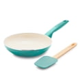 thumbnail image 1 of GreenPan Rio Ceramic Nonstick 8" Frypan with Spatula | Turquoise, 1 of 6
