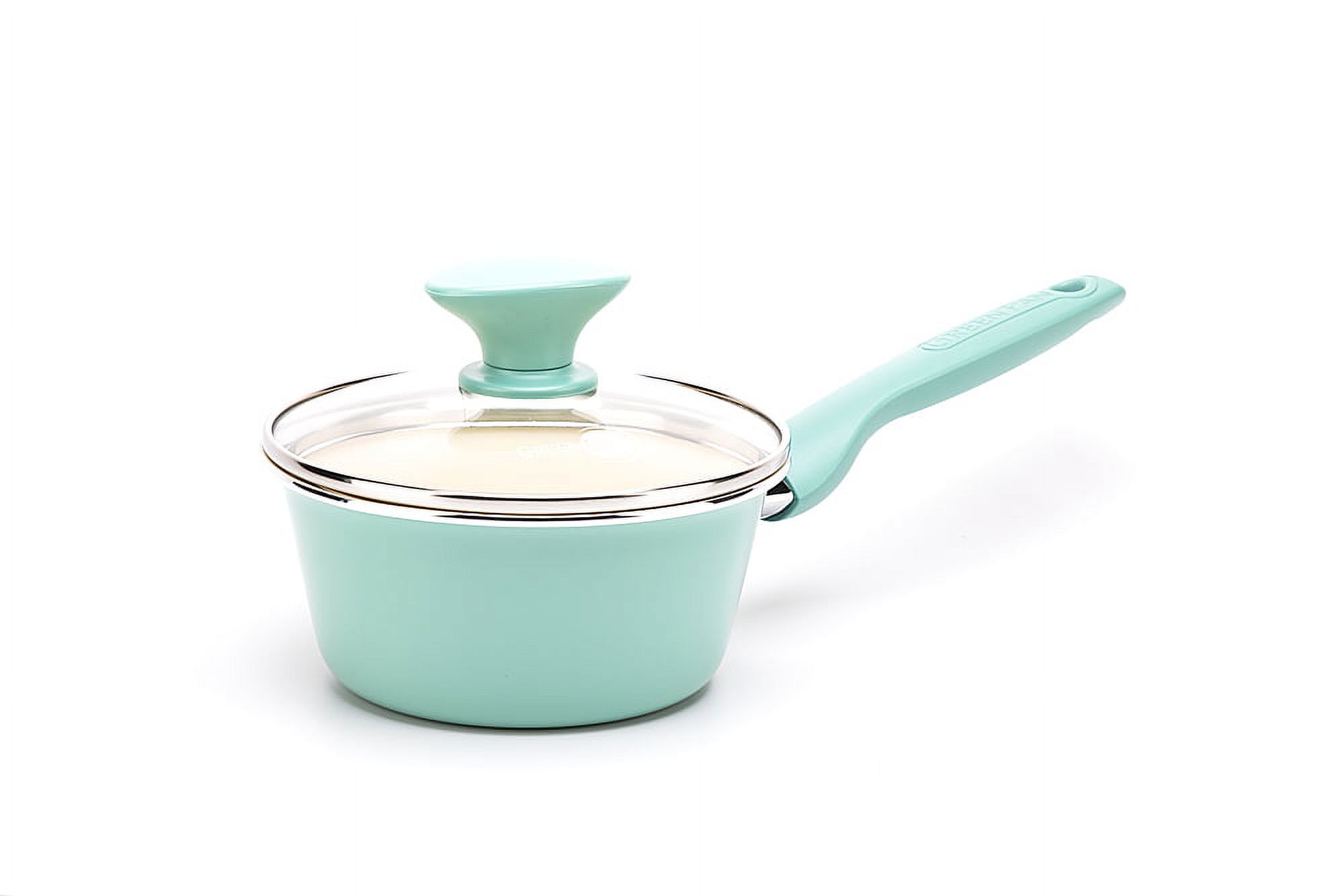 Rio 2-Qt Saucepan & Lid, Turquoise