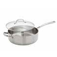 thumbnail image 1 of GreenPan Tri-Ply Stainless Steel Covered Sauce Pan, 4.7 L (5 qt.), 1 of 5