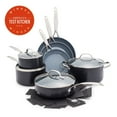 thumbnail interactive-video image 1 of GreenPan 11-Piece Valencia Pro Ceramic Nonstick Cookware Set – Induction Ready, Dishwasher Safe, 1 of 13