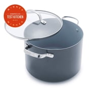 GreenPan Valencia Pro 8-Qt Ceramic Nonstick Stockpot with Lid